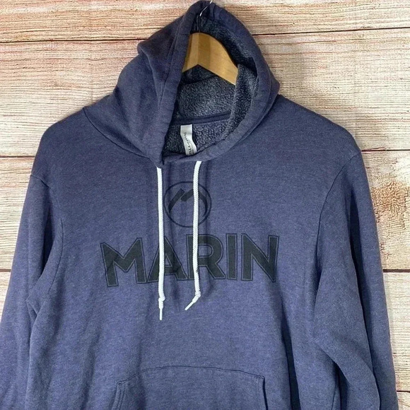 Marin Sweatshirt Hoodie Gray Medium - Picture 2 of 8